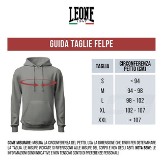 Sweatshirt Leone DNA AB312 com capuz