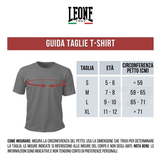 T-shirt para criança Leone Patch ABJ16