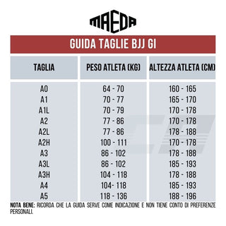 BJJ Gi Maeda Etiqueta Vermelha 3.0 IBJJF