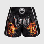 Pantaloncini kick-thai Venum Gladiator 5.0 Nero-Arancione-Combat Arena