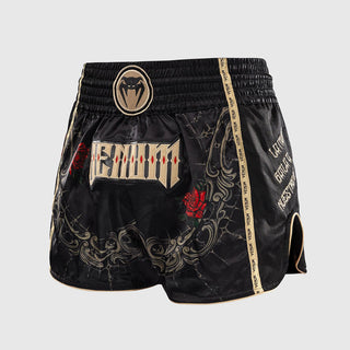 Pantaloncini kick-thai Venum Santa Muerte 5.0 Nero-Oro-Combat Arena