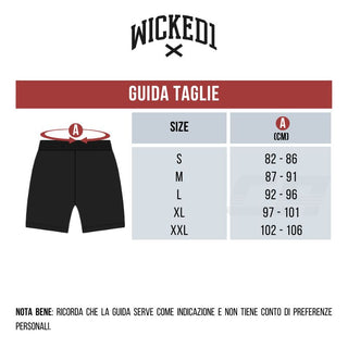 Calções de Kickboxing-Thai Wicked One Bandido