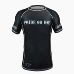 Rashguard Pride or Die Fight Club maniche corte-Combat Arena