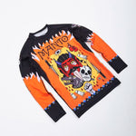 Rashguard Manto Diablo mangas compridas