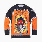 Rashguard Manto Diablo mangas compridas