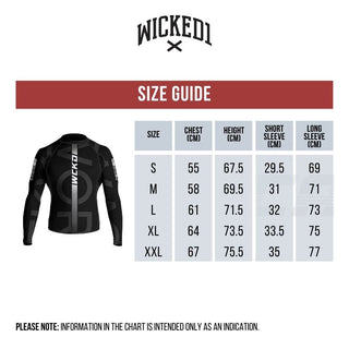 Rashguard Wicked One Outsiderz mangas curtas