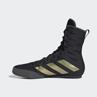 Scarpe da Boxe Adidas Box Hog 4 Nero-oro