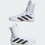 Sapatos de Boxe Adidas Caixa Hog 4 Preto-Branco