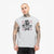 Smanicata Tapout Skull Tank Grigio-Combat Arena