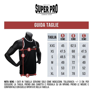 Camisola de boxe Super Pro Clube de equipamento de combate