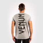 T-Shirt de algodão Venum Gigante cinzento-preto