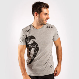 T-Shirt de algodão Venum Gigante cinzento-preto