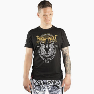 T-shirt 8 Weapons Sak Yant Tigers-Combat Arena