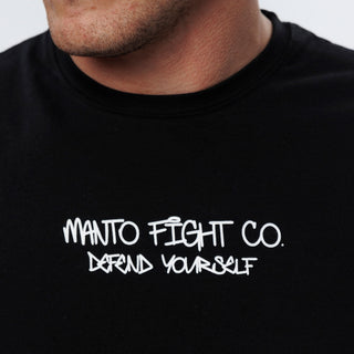 T-shirt Manto Legal Nero-Combat Arena