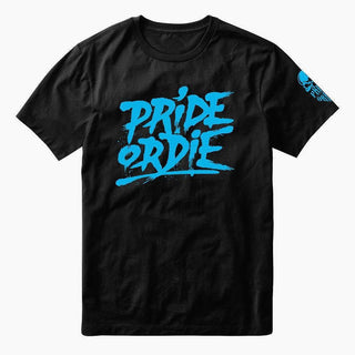 T-shirt Pride or Die Reckless Splattered