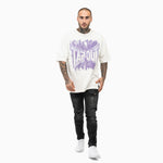 T-shirt Tapout Oversize CF Tee Bianco-Combat Arena