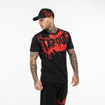 T-shirt Tapout Splashed Nero-Combat Arena