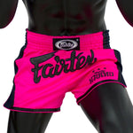 Pantaloncini kick-thai Fairtex BS1714 Rosa-Combat Arena