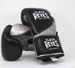 Luvas de Boxe Cleto Reyes Treino de alta precisão CE7 Preto-Prata