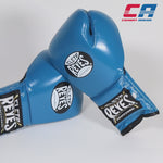 Luvas de Boxe Cleto Reyes Treino tradicional CE4 Azul-preto com atacadores