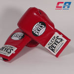 Luvas de Boxe Cleto Reyes Safetec CB4 Vermelho-preto com atacadores