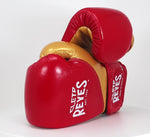 Luvas de Boxe Cleto Reyes Treino de alta precisão CE7 vermelho-dourado