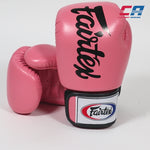 Luvas de Muay Thai Fairtex BGV19 Deluxe Rosa