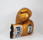 Luvas de Boxe Cleto Reyes Profissional CB2 Gold com atacadores