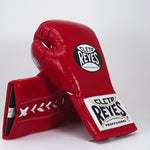 Luvas de Boxe Cleto Reyes Safetec CB4 Vermelho com atacadores