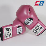 Luvas de Boxe Cleto Reyes Profissional CB2 Rosa-preto com atacadores