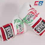 Luvas de Boxe Cleto Reyes Sparring CE6 Branco-Vermelho Mexican