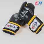 Luvas de Boxe Fairtex Mexican Modelo BGV9 Preto-amarelo