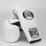 Luvas de Boxe Cleto Reyes Safetec CB4 Branco com atacadores