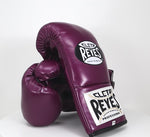 Luvas de Boxe Cleto Reyes Profissional CB2 Roxo com atacadores