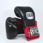 Luvas de Boxe Cleto Reyes Acolchoamento extra CE8 Preto Vermelho